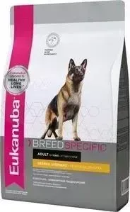 Сухой корм Eukanuba Adult Dog Breed Specific German Shepherd комфортное пищеварение для собак породы немецкая овчарка 10кг