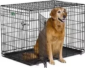 Клетка Midwest iCrate 42" Double Door Dog Crate 106x71x76h см 2 двери черная для собак