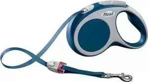 Рулетка Flexi VARIO S лента 5м синяя для собак до 15кг