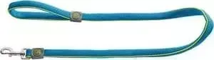 Поводок Hunter Leash Maui 25/120 сетчатый текстиль голубой для собак