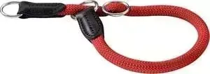 Ошейник Hunter -удавка Collar Training Freestyle 35/8 круглый нейлон красный для собак