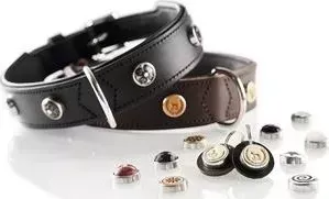 Ошейник Hunter Collar Yuma 60 (47-54см) кожа коричневый для собак