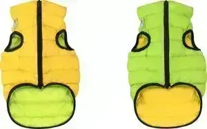 Курточка CoLLaR AiryVest двухсторонняя салатово-желтая размер L 65 для собак (1645)