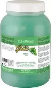 Шампунь Iv San Bernard Fruit of the Grommer Mint Tonifying Refreshing Shampoo восстанавливающий с витамином B6 для любого вида шерсти животных 3.25 л: