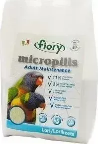 Корм Fiory Micropills Adult Maintenance Lori/Lorikeets для попугаев Лори 800г