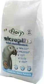 Корм Fiory Micropills Adult Maintenance Cenerini/Grey Parrots для серых африканских попугаев 1,4кг