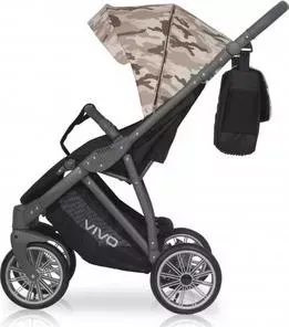 Коляска прогулочная Expander VIVO MILITARY 01 бежевый