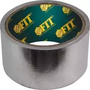 Лента FIT алюминиевая клейкая 50мм 50м (11673)
