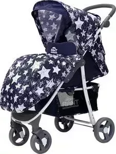 Коляска прогулочная Rant KIRA RA055 Stars (blue)