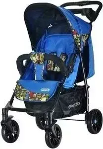 Коляска прогулочная EVERFLO Safari blue E-230 Luxe