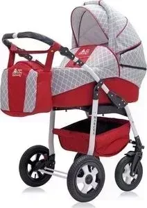 Коляска 2 в 1 Bart Plast 2 в 1 MARCUS M06 Красный