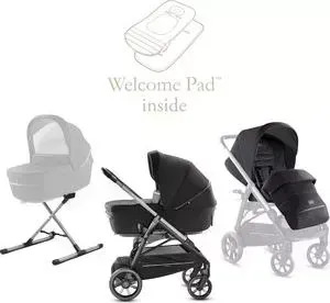 Коляска 2 в 1 INGLESINA 2 в 1 Aptica System Duo на шасси Aptica Black Coffee AA72K0MYB + AE70K0001