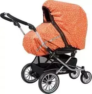 Дождевик Tullsa универсальный orange/white star 81810