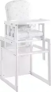 Стул для кормления Micuna T-950 white grey stars