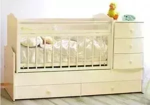 Кроватка детская Красная звезда Кирюша (слоновая кость) н ЗН Э М С 859 Э