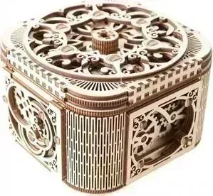 Конструктор Ugears 3D-пазл Шкатулка с секретом (70031)