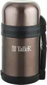 Термос TALLER 0.8 л коричневый (TR-2407 коричневый)
