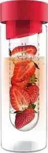Бутылка Asobu для воды 0.48 л Flavour it (SWG11 red-silver) красная