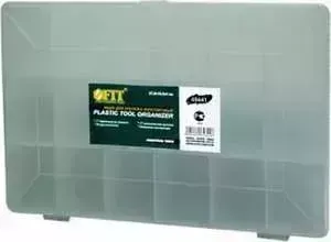 Ящик для крепежа FIT прозрачный 10" 27.5х18.5х4.2см (65641)