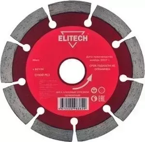 Диск алмазный ELITECH d 400x25.4 мм (1110.007100)