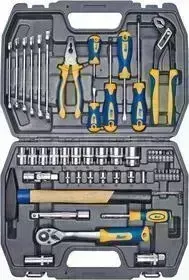 Набор инструментов KRAFT 1/2" Dr и 1/4" Dr 56 предметов (KT 700303)