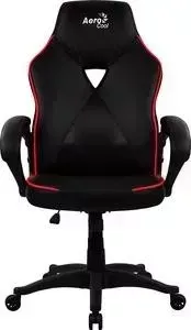 Кресло офисное AEROCOOL AC50C air black red