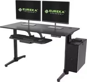 Стол компьютерный Eureka EHD-I1 черный с электрической регулировкой по высоте