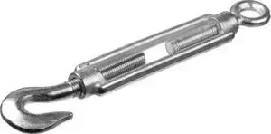 Талреп STAYER DIN 1480 крюк-кольцо М24, 1шт (30515-24)