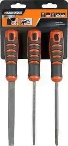 Набор напильников BLACK&DECKER 3 шт 150 мм (BDHT0-22569)
