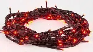 Гирлянда Neon-Night "Твинкл Лайт" 10 м, черный ПВХ, 100 диодов, цвет красный
