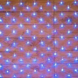 Гирлянда Neon-Night &quot;Сеть&quot; 1,5х1,5м, прозрачный ПВХ, 150 Синие "Сеть"