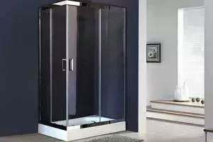 Душевой угололок Royal Bath HP 80x120 прозрачный, хром правый (RB8120HP-T-CH-R)
