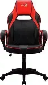 Кресло офисное AEROCOOL AC40C air black red