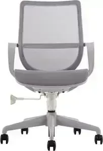 Кресло офисное NORDEN Гэлакси gray LB/ серый пластик/серая сетка/серая ткань