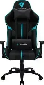 Кресло офисное ThunderX3 компьютерное BC3 Classic black-cyan air