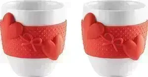 Набор из 2 чашек для кофе 80 мл Guzzini Love (11490055)
