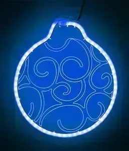Светодиодная фигура Light Шар модель №3, 220V, синий
