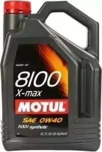 Моторное масло MOTUL 8100 X-max 0W-40 5 л
