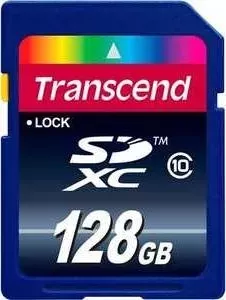 Карта памяти TRANSCEND SD 128GB SDXC Class 10 (TS128GSDXC10)