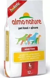 Сухой корм Almo Nature Holistic Adult Dog Large with Chicken and Rice с курицей и рисом для взрослых собак крупных пород 12кг (2282)