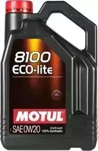 Моторное масло MOTUL 8100 Eco-lite 0W-20 4 л