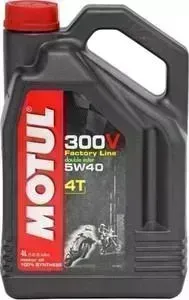 Моторное масло MOTUL 300V 4T FL Road Racing 5W-40 4 л