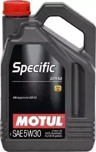 Моторное масло MOTUL Specific 229.52 5W-30 5 л