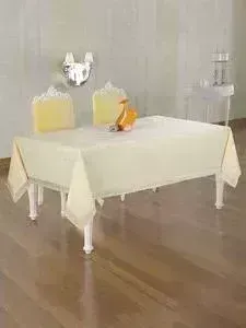 Скатерть Do and Co КДК 160х220 с гипюром (8082 золотой)