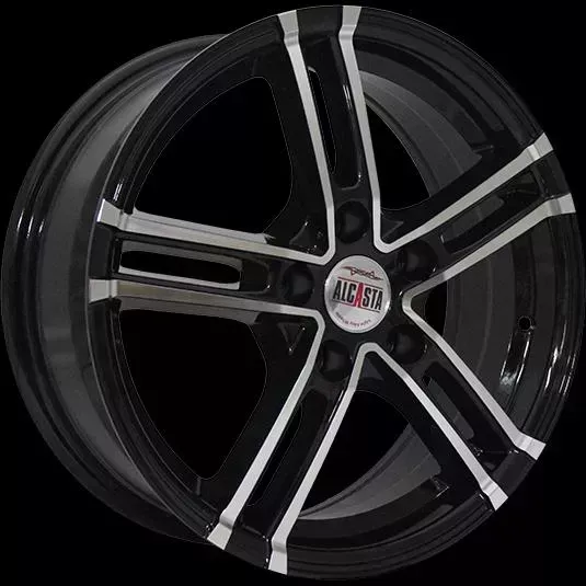 Диск автомобильный ALCASTA M06 6X15/4X100 ET46 D54.1 BKF