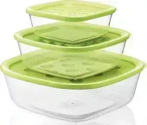 Набор из 3 контейнеров для продуктов Guzzini Forme Casa (21885284)
