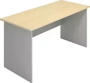 Стол Виско письменный Импакт береза серый прямоугольный 140x70x75