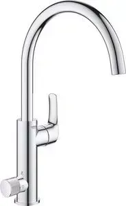 Смеситель для кухни Grohe Blue Pure Eurosmart с фильтром, хром (31722000)
