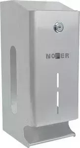 Диспенсер для туалетной бумаги Nofer Two rolls 2 рулонов, хром/матовый (05101.S)