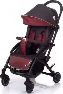 Коляска прогулочная BABYHIT ALLURE DARK GREY RED Темно серый с красным (темная рама)